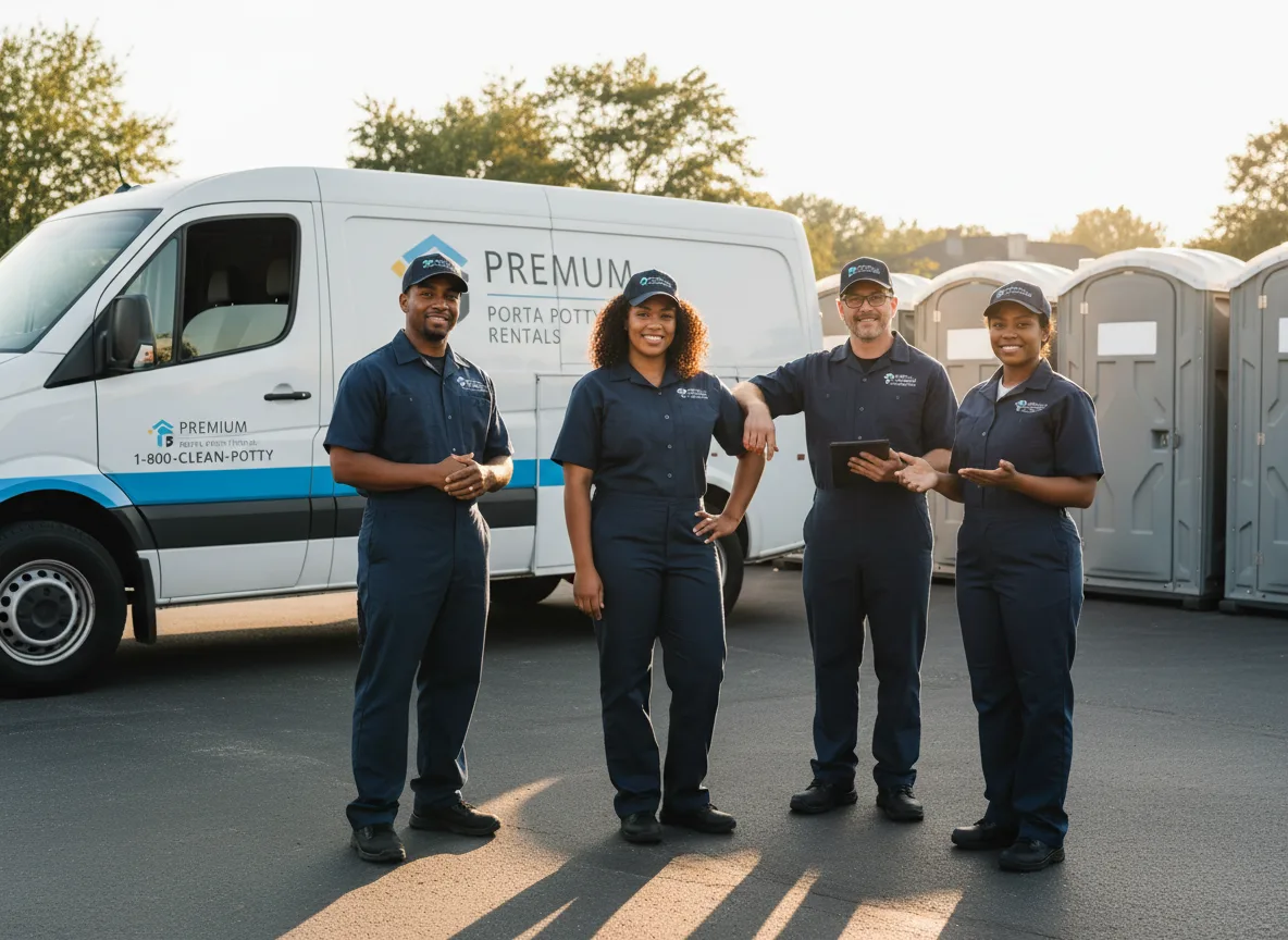VIP Portable Toilets company in Blakeslee, OH
